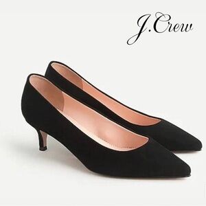 J. Crew Black Heels